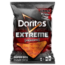 Doritos Extreme Mexicano Acı Baharatlı Süper 109 gr *23